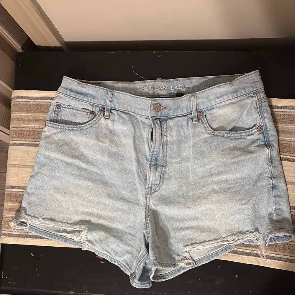 American Eagle Outfitters Light Blue Denim Shorts
